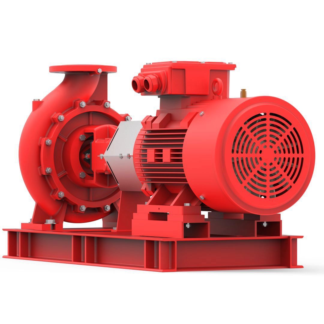 Centrifugal end suction pumps